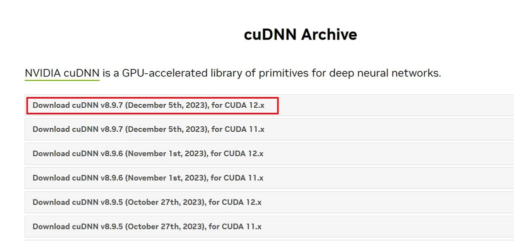 download cuda toolkit
